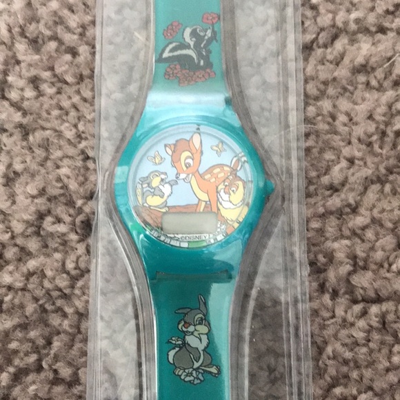 Disney Bambi Watch and Lithograph from 1997 - Picture 2 of 2